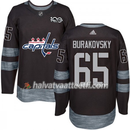 Miesten NHL Washington Capitals Pelipaita Andre Burakovsky 65 1917-2017 100th Anniversary Adidas Musta Authentic